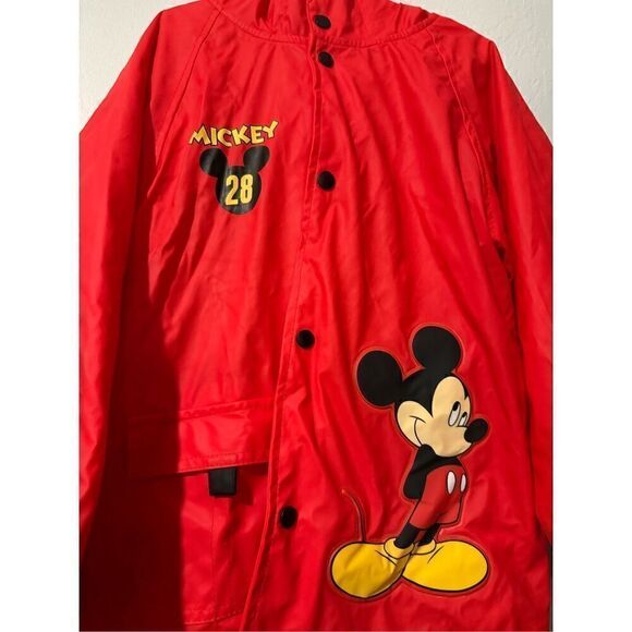 Disney NWT Mickey Mouse red Raincoat 7 kids - Picture 10 of 10